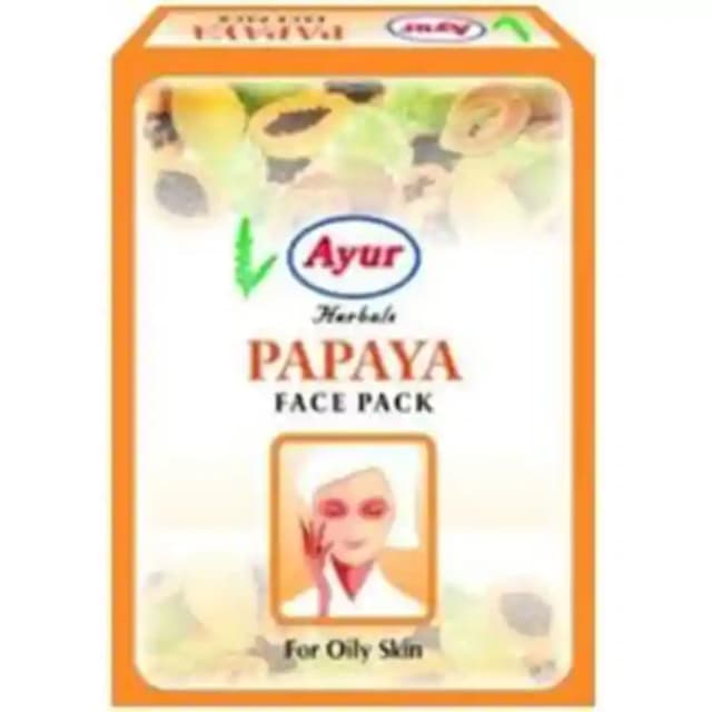 Ayur Papaya Face Pack (1 Packet Of 100 gm Face Pack)