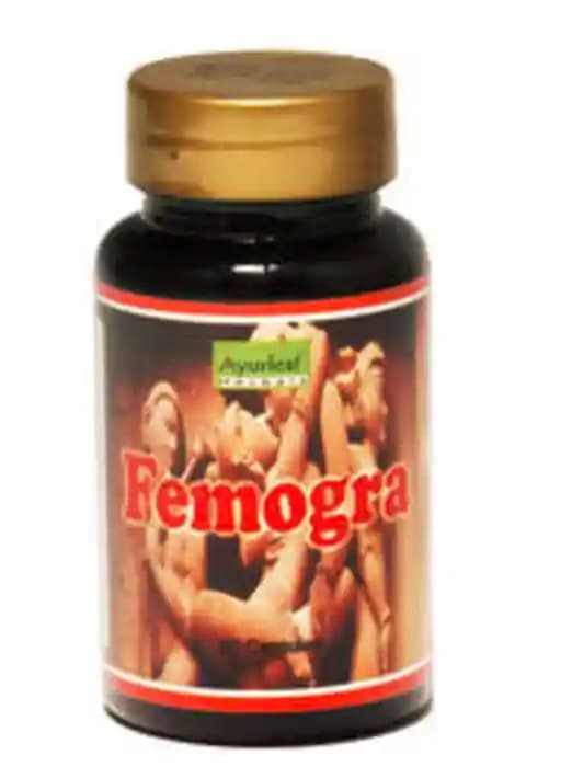 Ayurleaf Femogra (1 Bottle of 60 capsules)