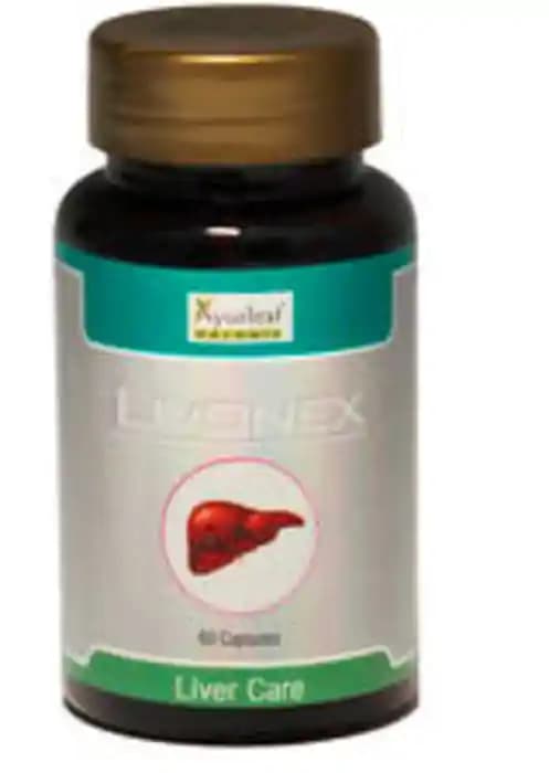 Ayurleaf Livonex (1 Bottle of 60 capsules)