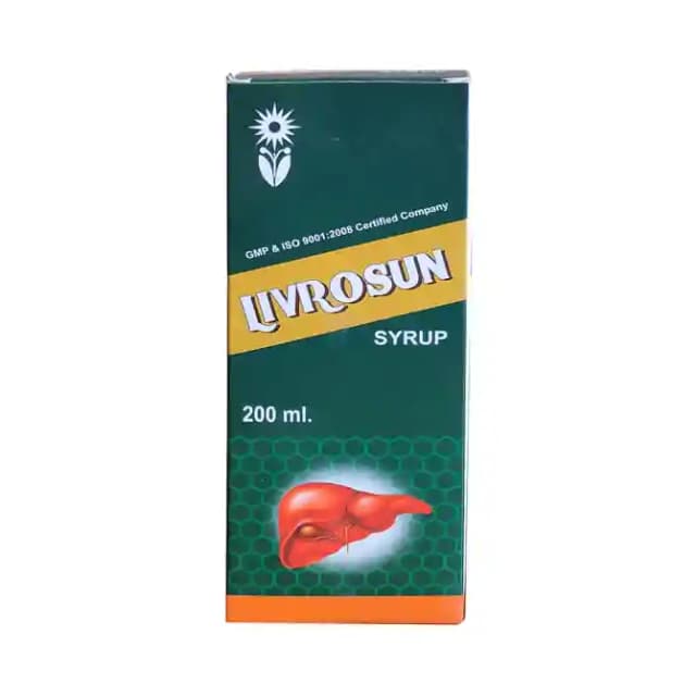 Ayursun Pharma Livrosun Syrup (1 Bottle of 200 ml Syrup)
