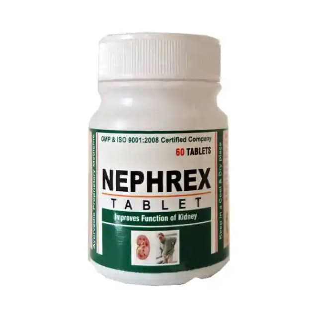 Ayursun Pharma Nephrex (1 Bottle of 60 tablets)