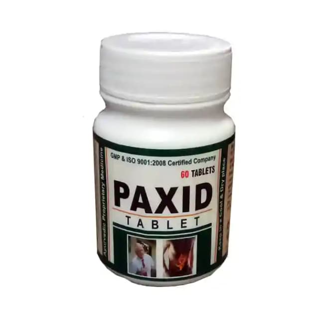 Ayursun Pharma Paxid (1 Bottle of 60 tablets)