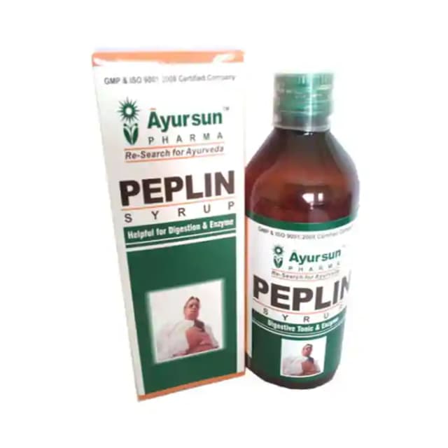 Ayursun Pharma Peplin Syrup (1 Bottle of 200 ml Syrup)