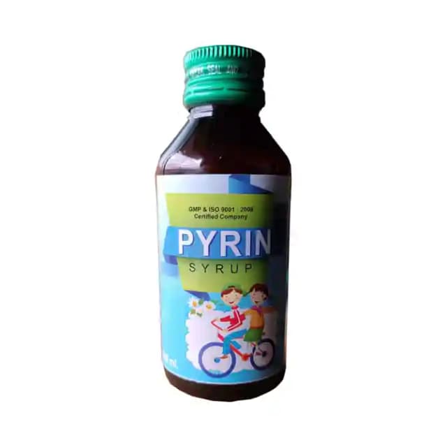 Ayursun Pharma Pyrin Syrup (1 Bottle of 100 ml Syrup)