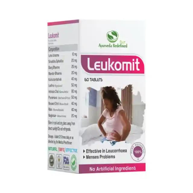 Ayurveda Redefined Leukomit (1 Bottle of 60 tablets)