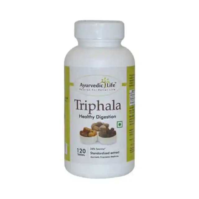 Ayurvedic Life Triphala (1 Bottle of 120 tablets)