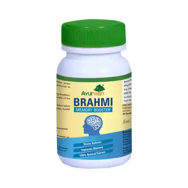 Ayurwin Brahmi (1 Bottle of 60 capsules)