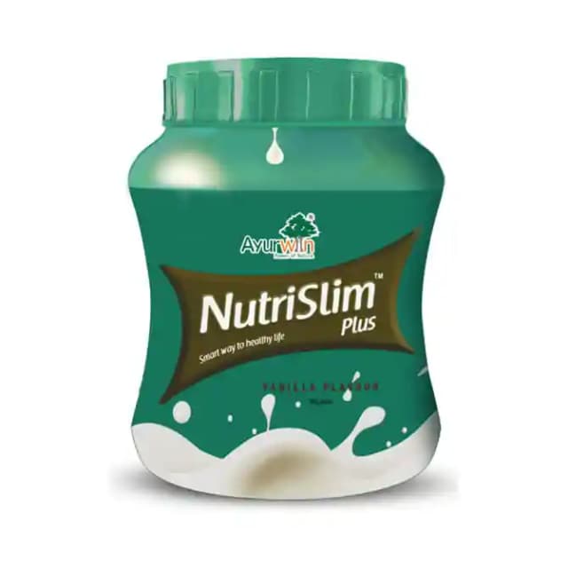 Ayurwin Nutrislim Plus Powder Vanilla (1 Box Of 500 gm Powder)
