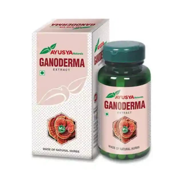 Ayusya Ganoderma Extract (1 Bottle of 60 gm Capsule)