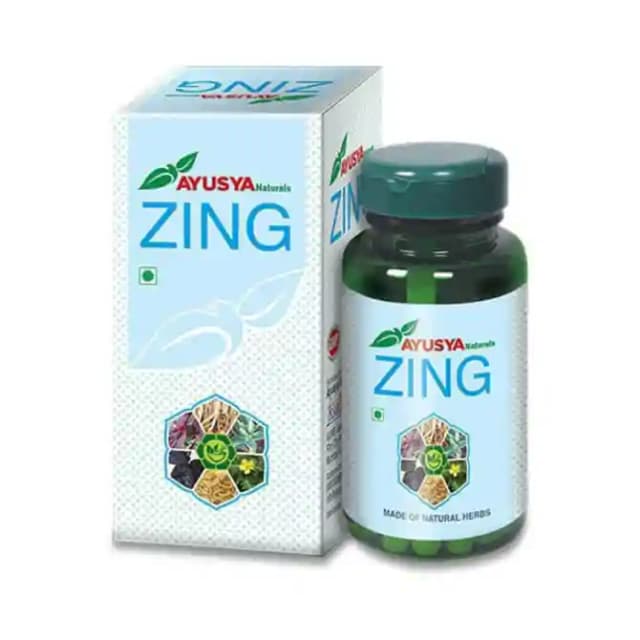 Ayusya Zing (1 Bottle of 60 gm Capsule)