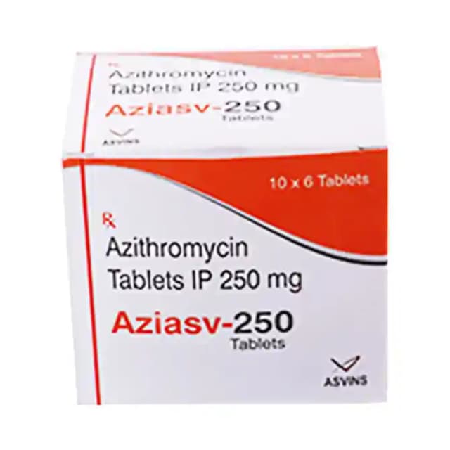 Aziasv 250 (6 tablets in 1 strip)