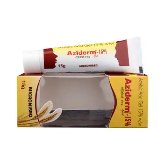 Aziderm 15% Gel (15 gm in 1 tube)