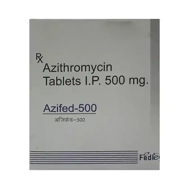 Azifed 500 (3 tablets in 1 strip)