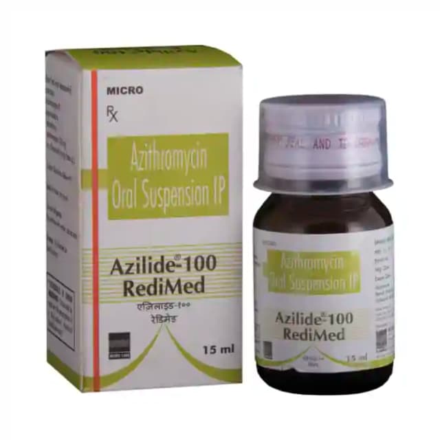 Azilide 100 RediMed Oral Suspension (15 ml in 1 bottle)