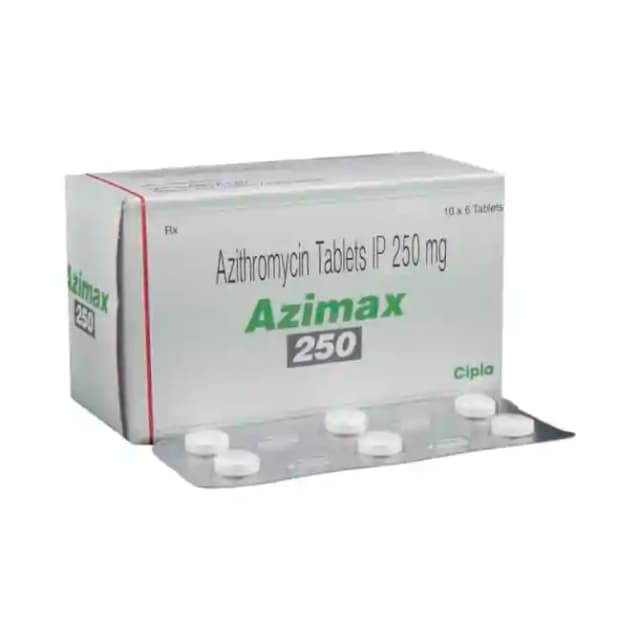 Azimax 250 (6 tablets in 1 strip)