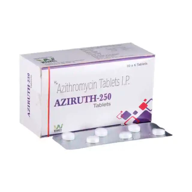 Aziruth 250 (6 tablets in 1 strip)