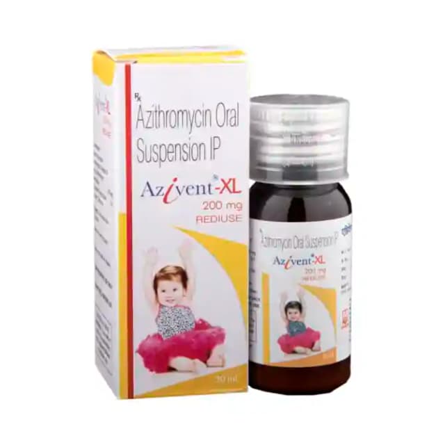 Azivent XL 200mg Rediuse Oral Suspension (30 ml in 1 bottle)
