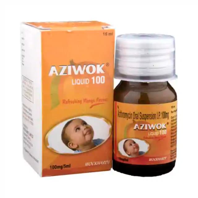 Aziwok 100 Liquid (15 ml in 1 bottle)
