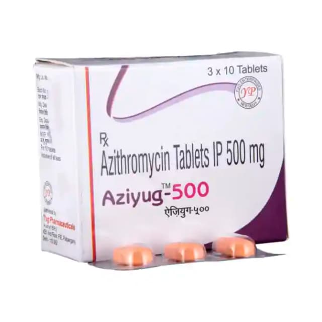 Aziyug 500 (3 tablets in 1 strip)