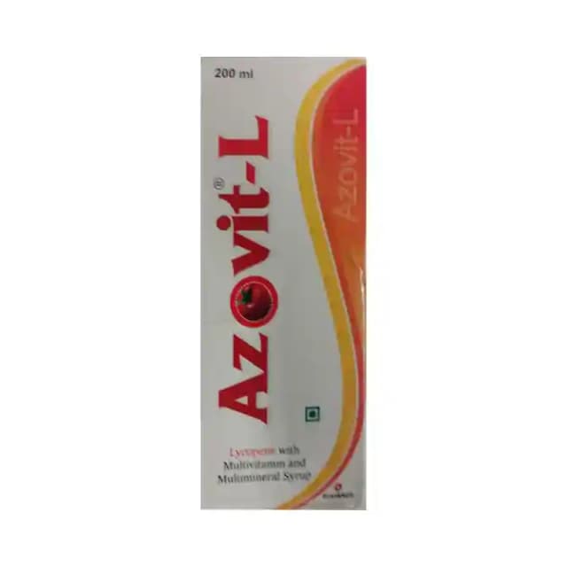 Azovit L Syrup (1 Bottle of 200 ml Syrup)