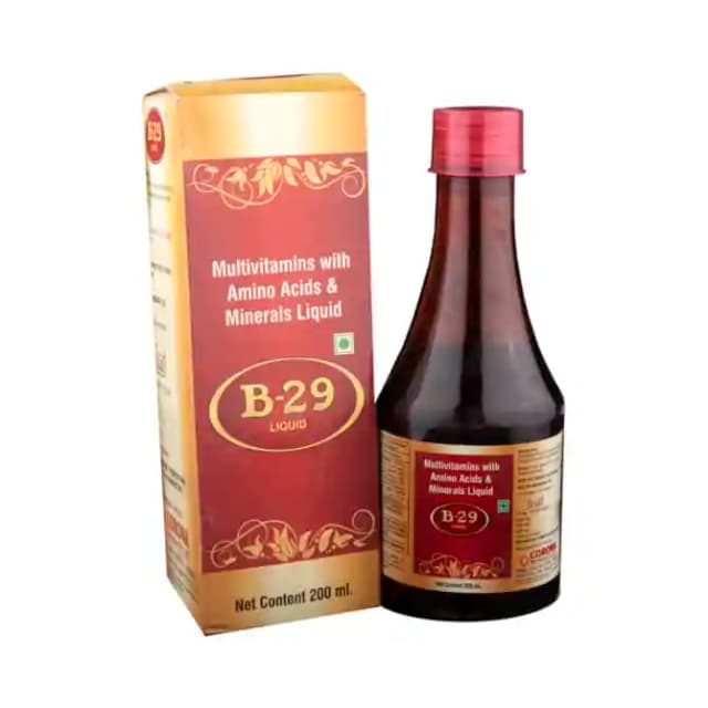 B 29 Syrup (1 Bottle of 200 ml Syrup)