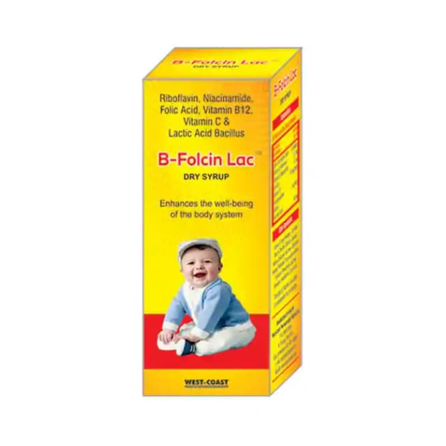 B Folcin Lac Dry Syrup (1 Bottle of 60 ml Dry Syrup)