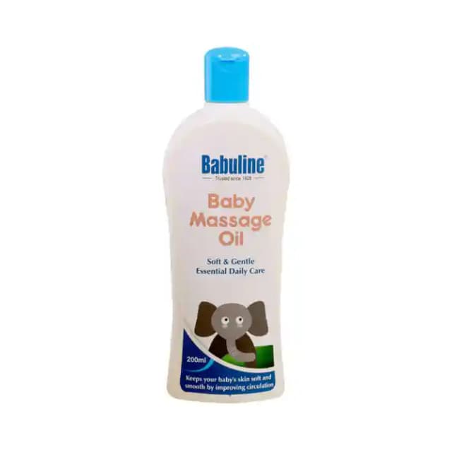Babuline Baby Massage Oil (1 Bottle of 200 ml Oil)
