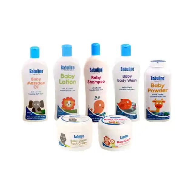 Babuline Babycare Combo (Set of 7) (1 Box Of 1 Kit)
