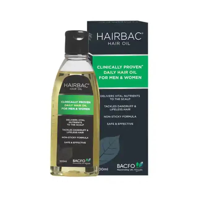 BACFO Hairbac Oil (1 Bottle of 100 ml Oil)