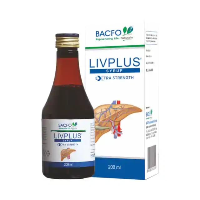 BACFO Livplus Syrup (1 Bottle of 200 ml Syrup)