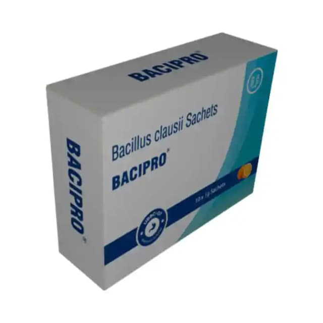 Bacipro Sachet 1gm (1 Box Of 10 Sachets)