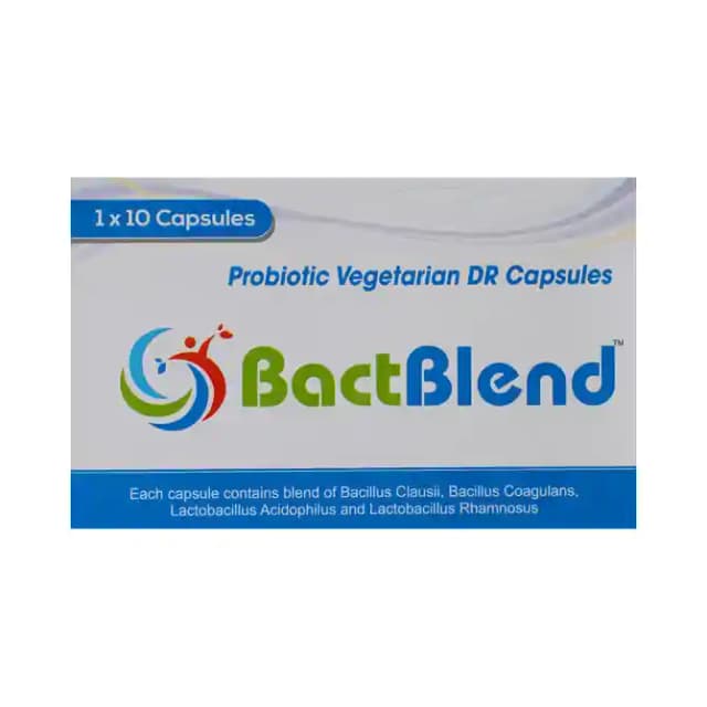 Bactblend DR (1 Strip Of 10 Capsule DR)