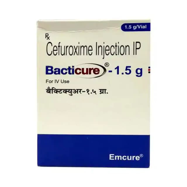 Bacticure 1.5gm Injection (1 Injection in 1 vial)
