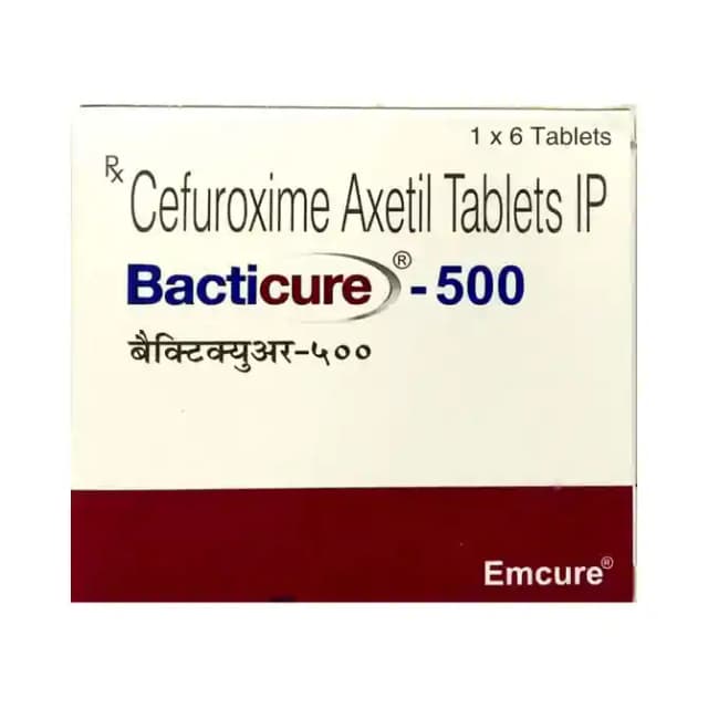 Bacticure 500 (6 tablets in 1 strip)
