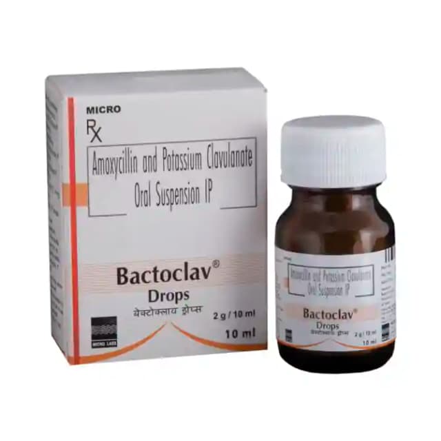 Bactoclav Drops (10 ml in 1 packet)