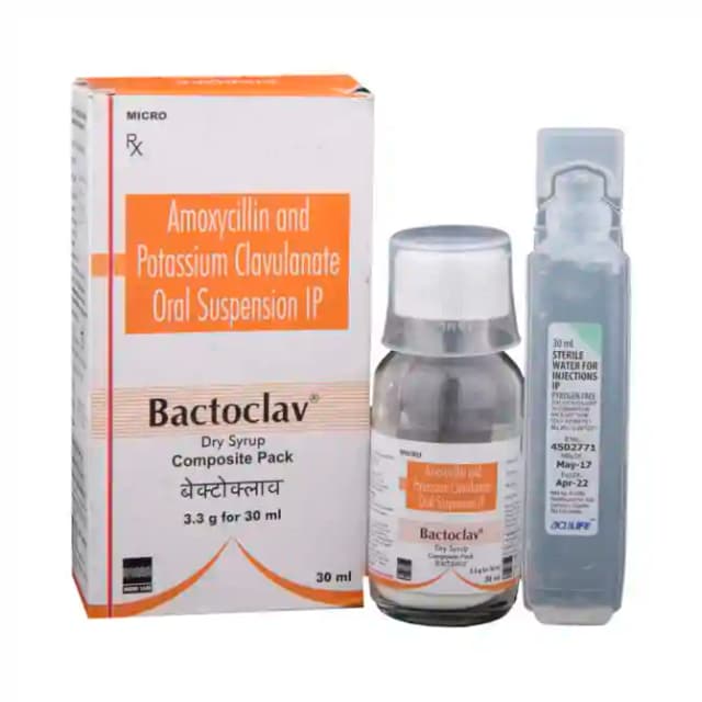 Bactoclav Dry Syrup (30 ml in 1 bottle)
