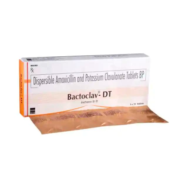 Bactoclav DT (10 tablets dt in 1 strip)
