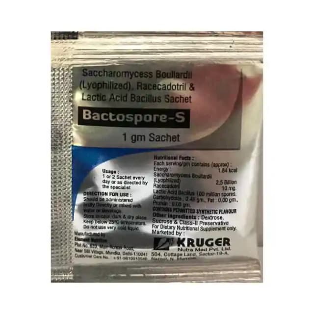 Bactospore S Sachet (1 gm in 1 sachet)