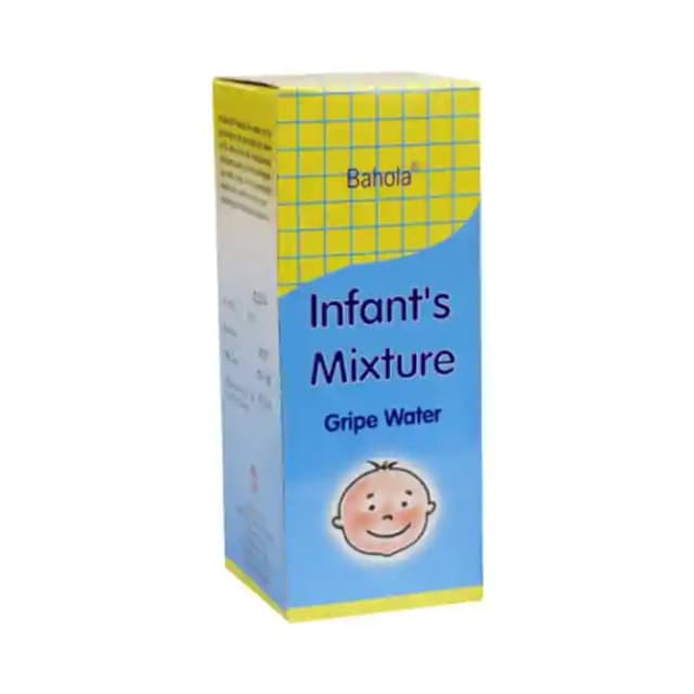 Bahola Infantâ€™s Mixture Gripe Water (1 Bottle of 110 ml Liquid)