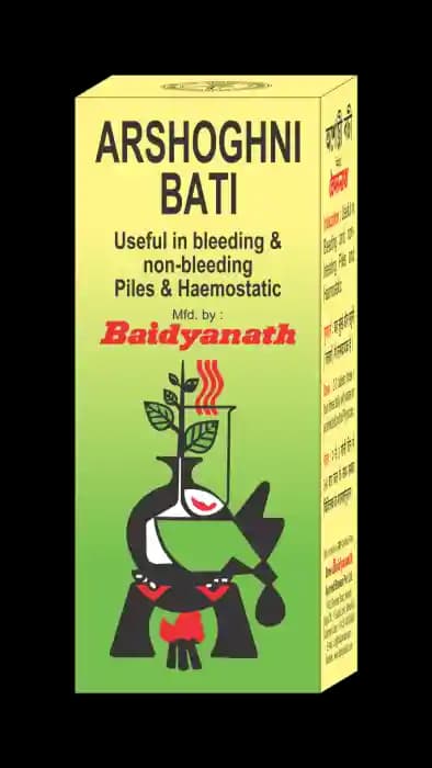 Baidyanath Arshoghani Bati (1 Bottle of 30 tablets)