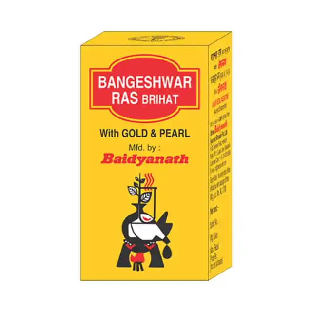 Baidyanath Bangeshwar Ras (1 Bottle of 25 tablets)