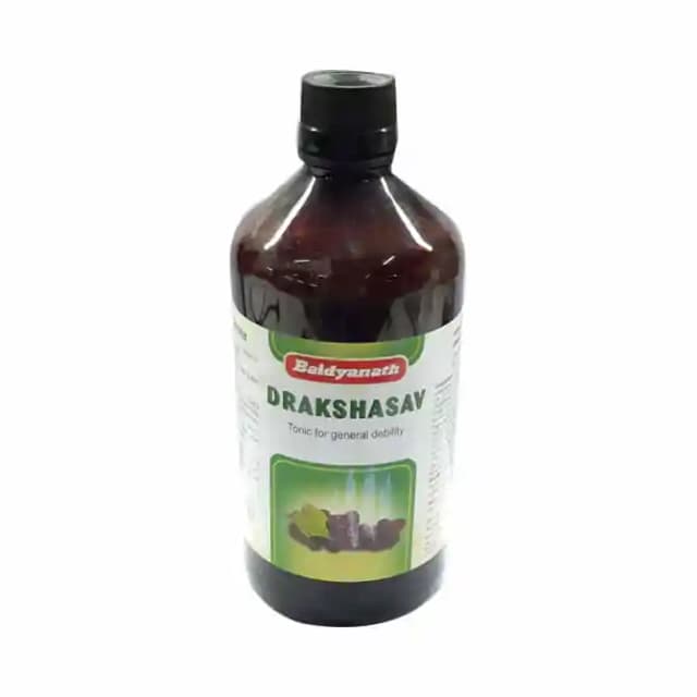 Baidyanath Drakshasav Syrup (1 Bottle of 450 ml Syrup)