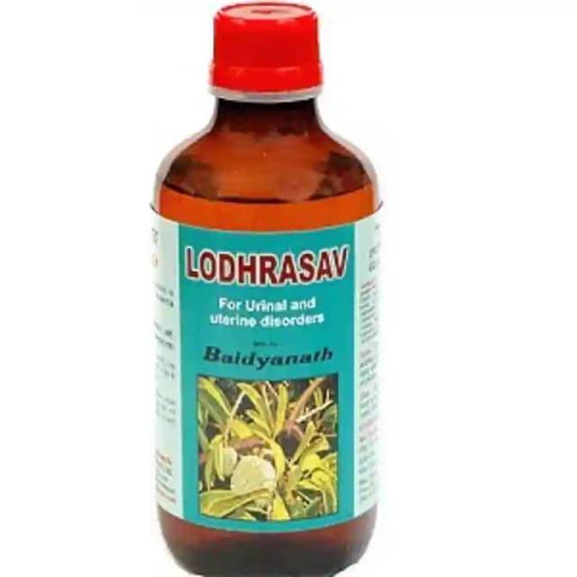 Baidyanath Lodhrasava (1 Bottle of 450 ml Syrup)