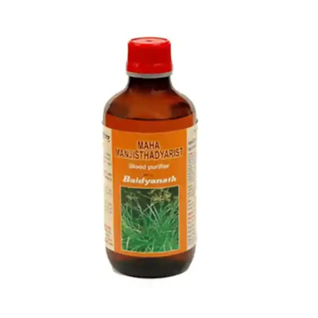 Baidyanath Maha Manjishthadyarishta (1 Bottle of 450 ml Liquid)