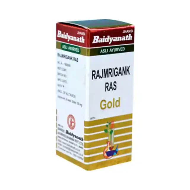 Baidyanath Rajmrigank Ras (Sw.Yu.) (1 Bottle of 10 tablets)