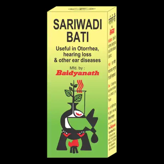 Baidyanath Sariwadi Bati (1 Bottle of 30 tablets)