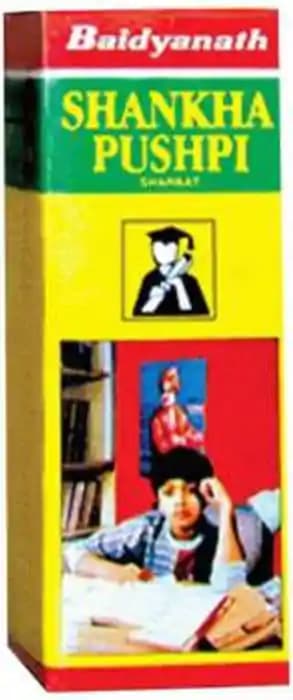 Baidyanath Shankha Pushpi Syrup (1 Bottle of 200 ml Syrup)