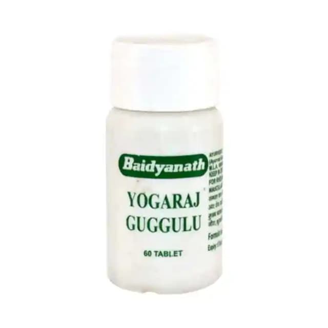 Baidyanath Yogaraj Guggulu (1 Bottle of 60 tablets)