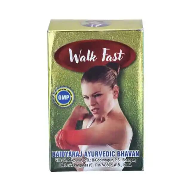 Baidyaraj Walk Fast (1 Bottle of 30 capsules)