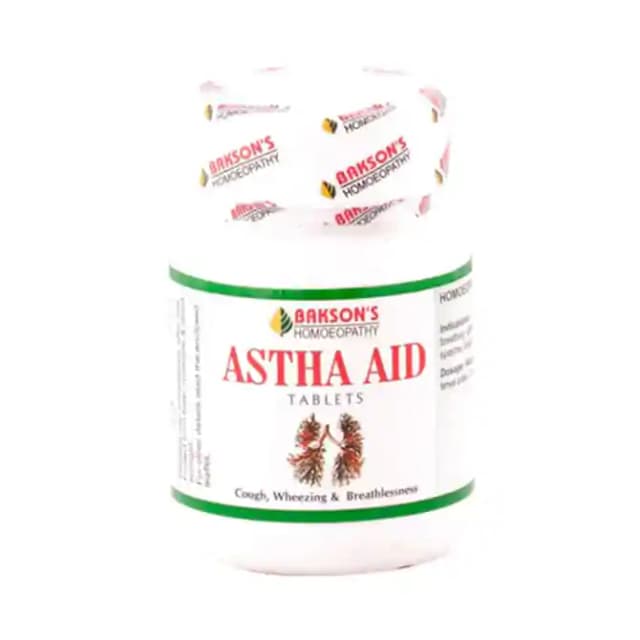 Baksons Astha Aid (1 Bottle of 75 tablets)